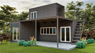 Nhà container câu chuyện kép